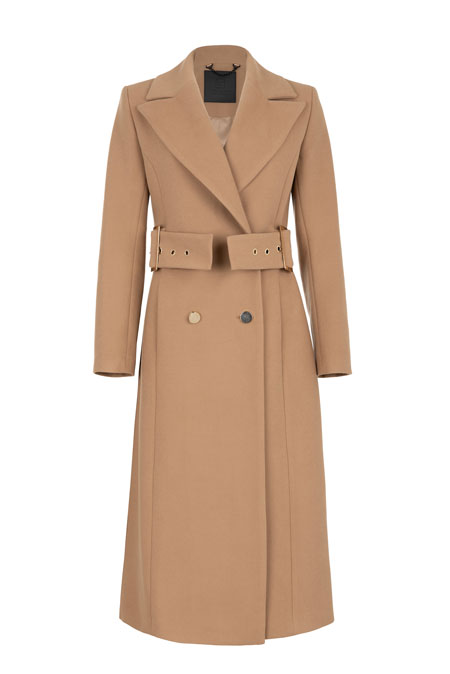 Elegantni dugi kaput sa zlatnim detaljima Tiffany Production