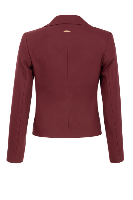 Ženski kratki sako bez kopčanja sa kragnom i reverima Tiffany Production