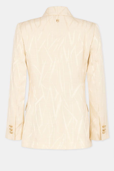 Zlatni sako na dvoredno kopčanje Tiffany Production