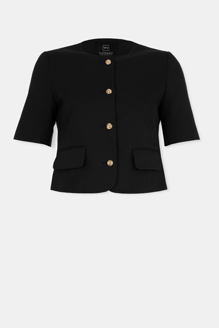 Elegantni sako kratkih rukava Tiffany Production