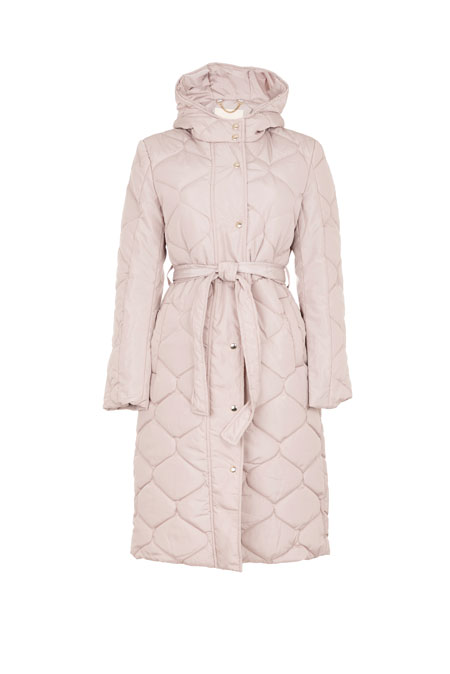 Tiffany Production Ženska prošivena jakna sa kapuljačom i džepovima