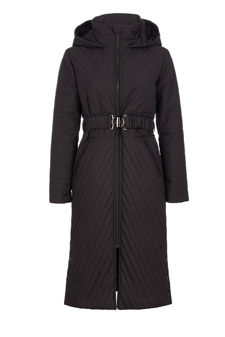 Prošivena jakna sa kapuljačom i kaišem Tiffany Production