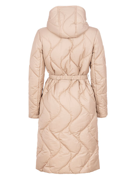 Prošivena midi jakna sa kapuljačom i kaišem Tiffany Production