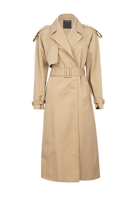 Elegantni midi mantil sa kaišem Tiffany Production