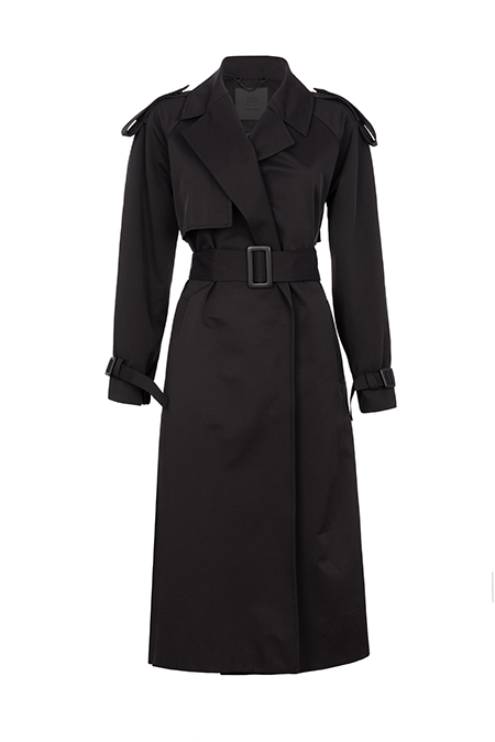 Elegantni midi mantil sa kaišem Tiffany Production