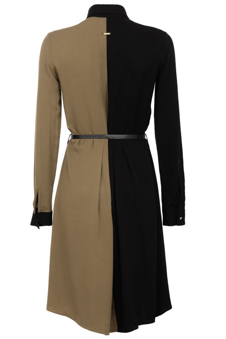 Haljina od 100% viskoze sa kontrastnim dezenom Tiffany Production