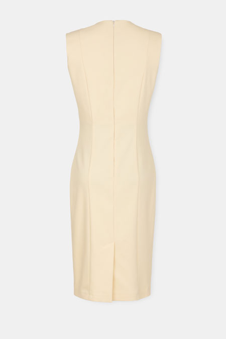 Haljina bez rukava sa naglašenim reverima Tiffany Production