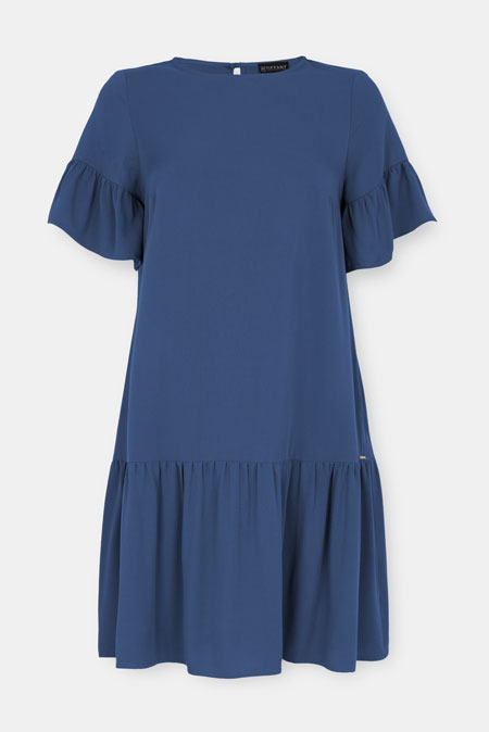 Tiffany Production Kratka lepršava haljina sa karnerima