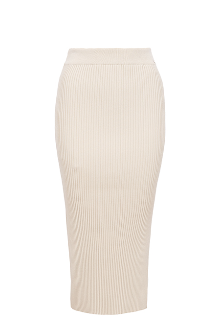 Midi trikotažna suknja Tiffany Production