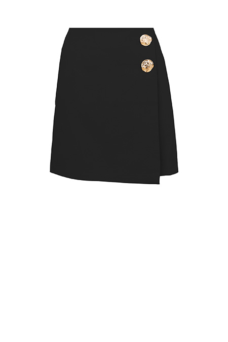 Mini suknja sa imitacijom preklopa Tiffany Production