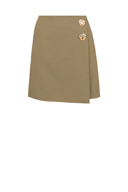 Mini suknja sa imitacijom preklopa Tiffany Production