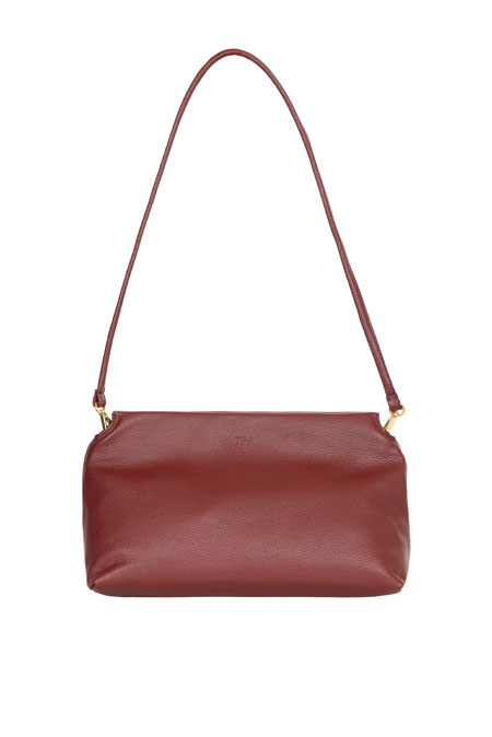 Kožna torba sa metalnom kopčom i kaišem koji se skida Tiffany Production