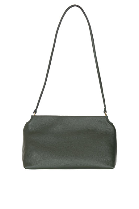 Kožna torba sa metalnom kopčom i kaišem koji se skida Tiffany Production