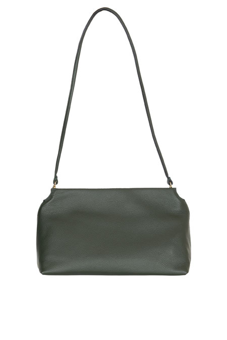 Kožna torba sa metalnom kopčom i kaišem koji se skida Tiffany Production