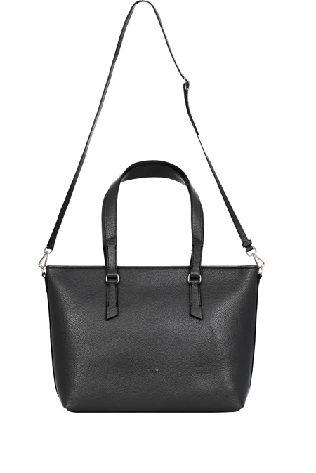 Velika ženska kožna torba sa ručkama i kaišem Tiffany Production