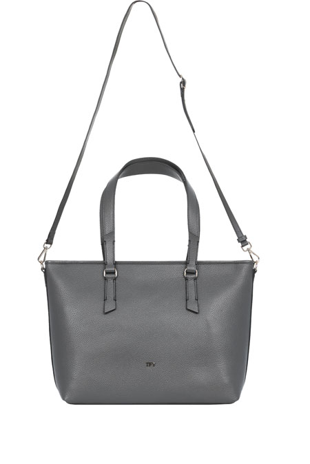 Velika ženska kožna torba sa ručkama i kaišem Tiffany Production