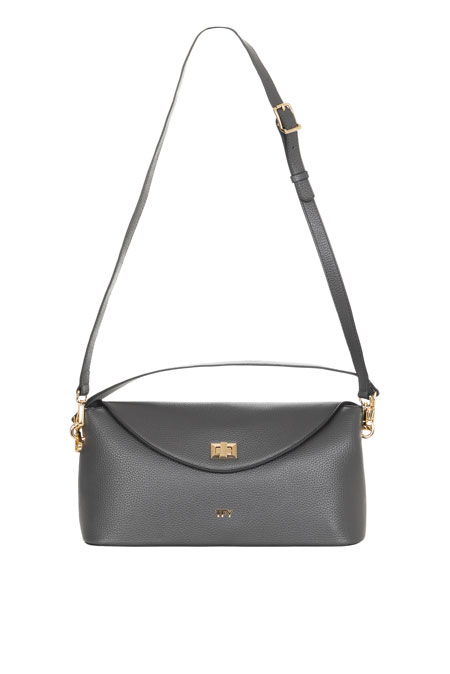 Mala kožna torba na preklop sa dva kaiša Tiffany Production