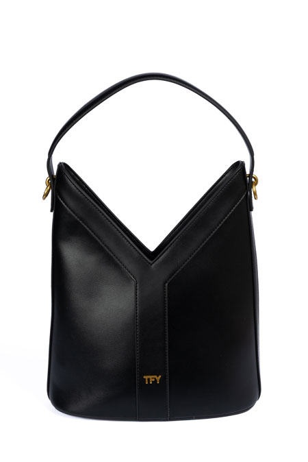 Elegantna torba sa naglašenim V dizajnom Tiffany Production