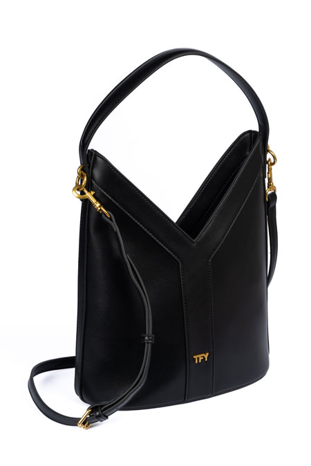 Elegantna torba sa naglašenim V dizajnom Tiffany Production