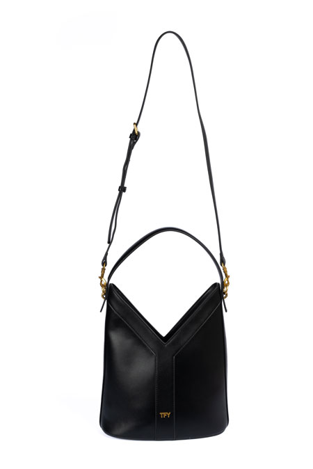 Elegantna torba sa naglašenim V dizajnom Tiffany Production