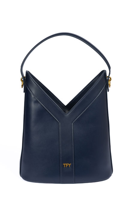 Elegantna torba sa naglašenim V dizajnom Tiffany Production