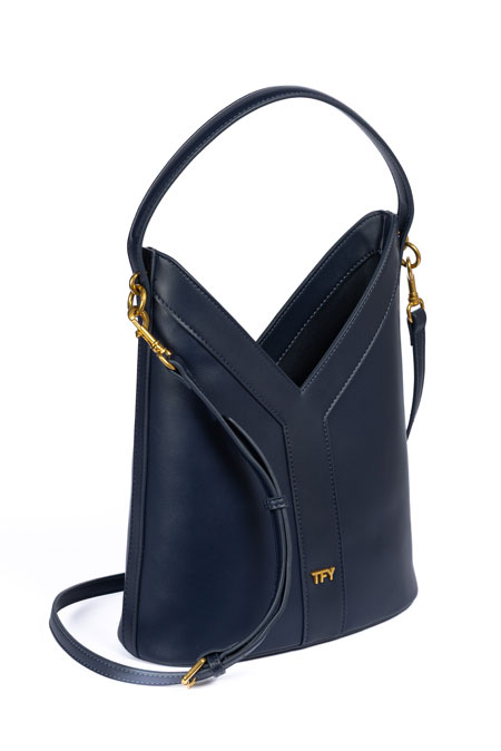 Elegantna torba sa naglašenim V dizajnom Tiffany Production