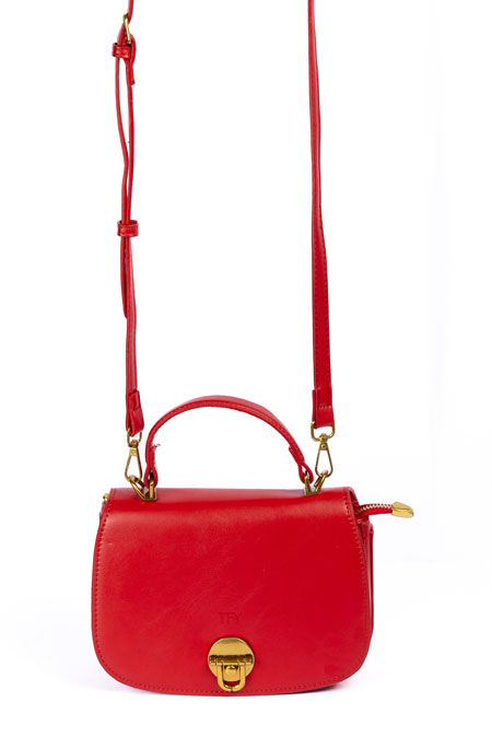 Mala torba sa ručkom i metalnim kopčanjem Tiffany Production