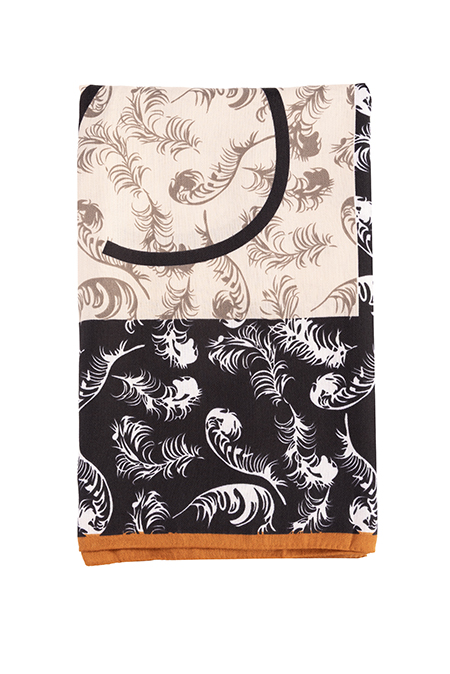 Ženska ešarpa sa kontrastnim dezenom Tiffany Production