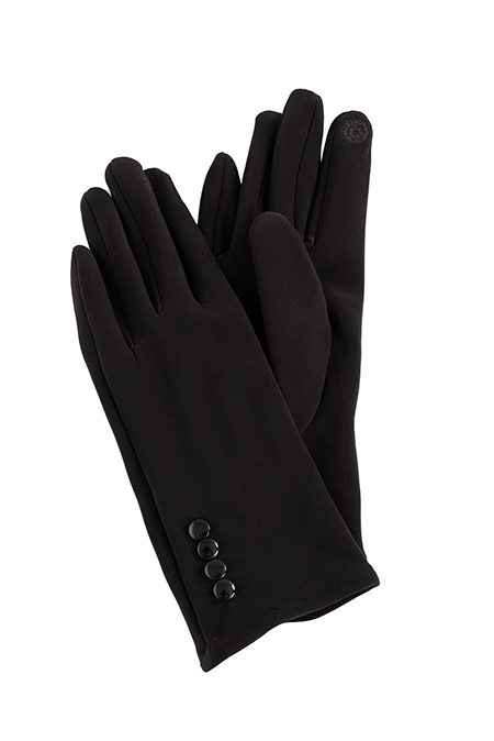 Ženske zimske rukavice sa ukrasnim dugmićima Tiffany Production