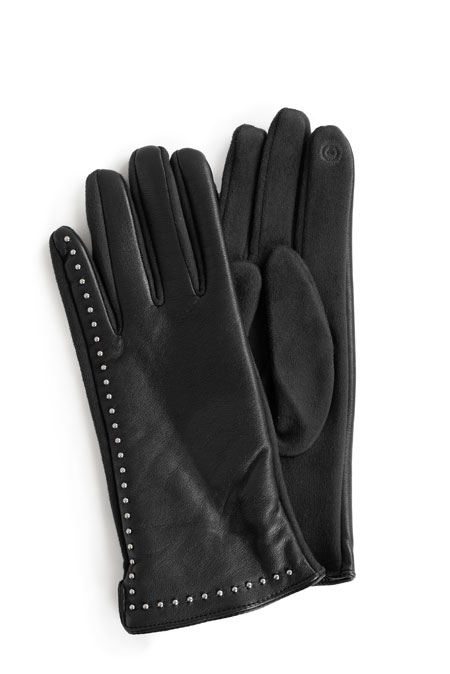 Ženske kombinovane rukavice sa nitnama Tiffany Production