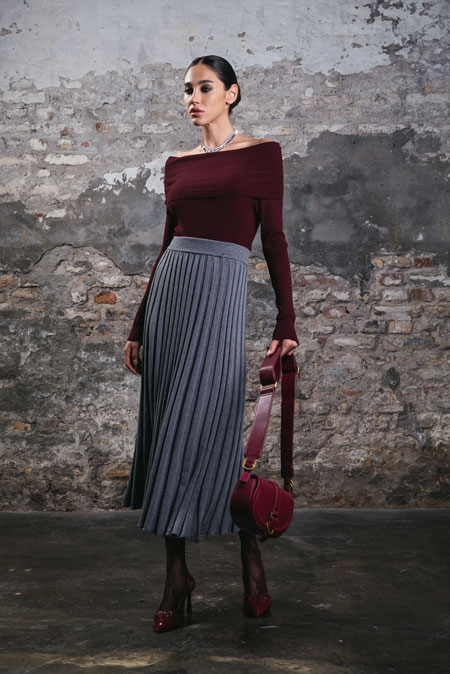 Elegantna ogrlica sa ukrasnim cirkonima Tiffany Production