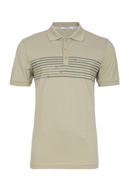 Muška majica od pamuka sa ukrasnom aplikacijom Tiffany Production