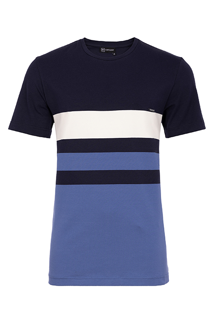 Muška majica kratkih rukava od kombinacije pamuka i elastina Tiffany Production