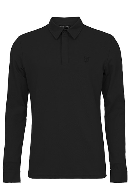 Muška majica dugih rukava od pamuka sa skrivenim kopčanjem Tiffany Production