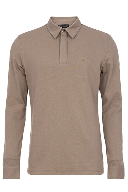 Muška majica dugih rukava od pamuka sa skrivenim kopčanjem Tiffany Production