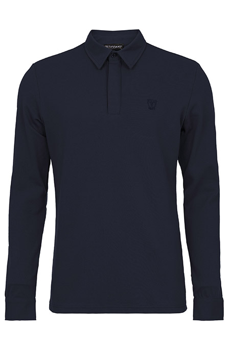 Muška majica dugih rukava od pamuka sa skrivenim kopčanjem Tiffany Production