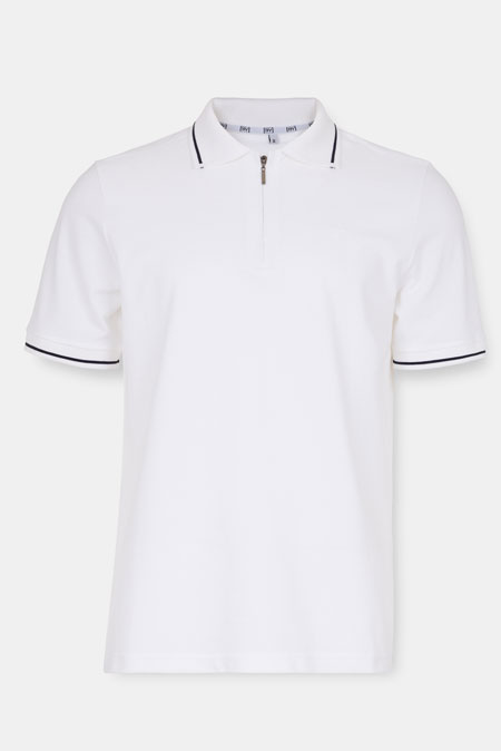 Tiffany Production Polo majica sa kragnom i zipom