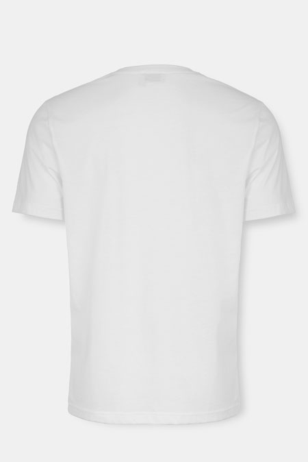 Bela pamučna majica sa printom Tiffany Production