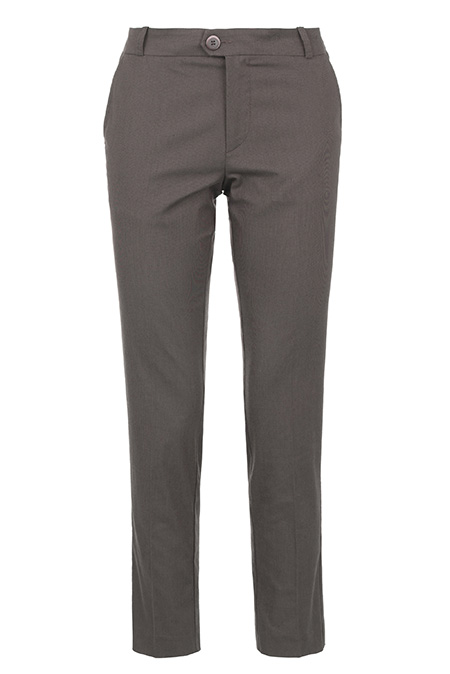 Muške slim fit pantalone sa rajsferšlusom i dugmetom Tiffany Production