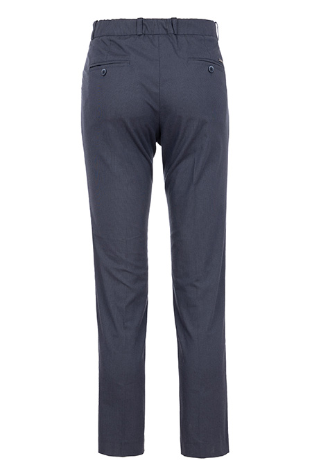 Muške slim fit pantalone sa rajsferšlusom i dugmetom Tiffany Production