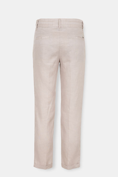 Lanene muške pantalone sa učkurom Tiffany Production
