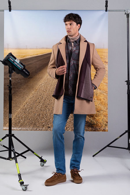 Muške slim fit farmerke svetlijeg pranja Tiffany Production