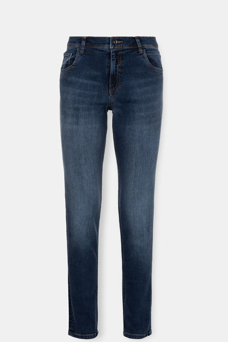 Tamno plave slim fit farmerke Tiffany Production