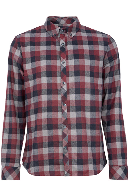 Muška karirana košulja dugih rukava Tiffany Production