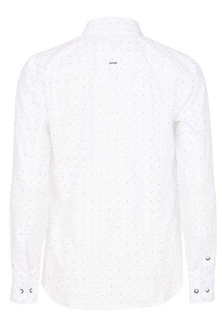 Muška košulja dugih rukava sa diskretnim tufnastim dezenom Tiffany Production