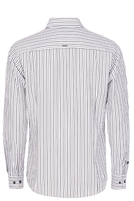 Muška prugasta košulja dugih rukava sa dugmićima Tiffany Production
