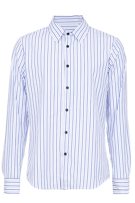 Muška prugasta košulja dugih rukava sa dugmićima Tiffany Production