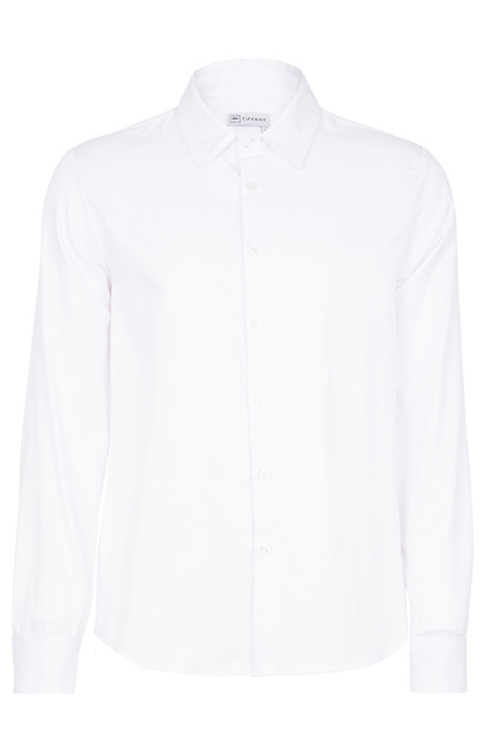 Jednobojna muška košulja dugih rukava Tiffany Production