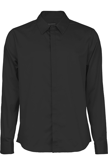 Muška košulja sa sitnim prugama i dugim rukavima Tiffany Production