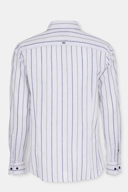 Pamučna prugasta košulja Tiffany Production